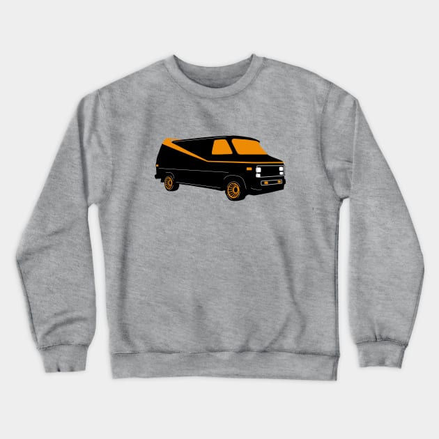 V-Team Van Crewneck Sweatshirt by ilrokery